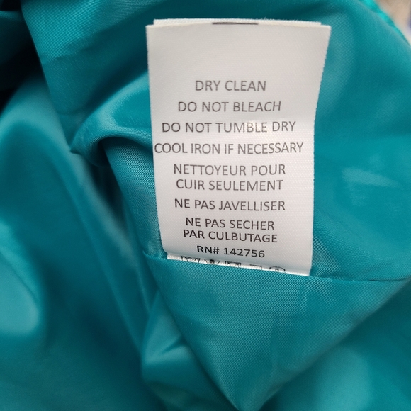 AG Phillips Teal Designer Sheath Dress - Picture 10 of 11